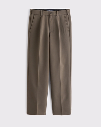 Pleated Relaxed Straight Trouser from Abercrombie & Fitch - $39.99