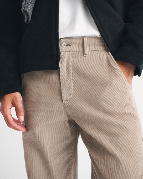 Men's Corduroy Baggy Trouser | Men's Bottoms | Abercrombie.com