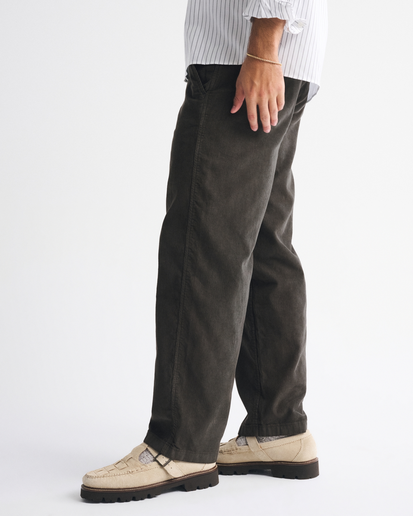 Corduroy Baggy Trouser