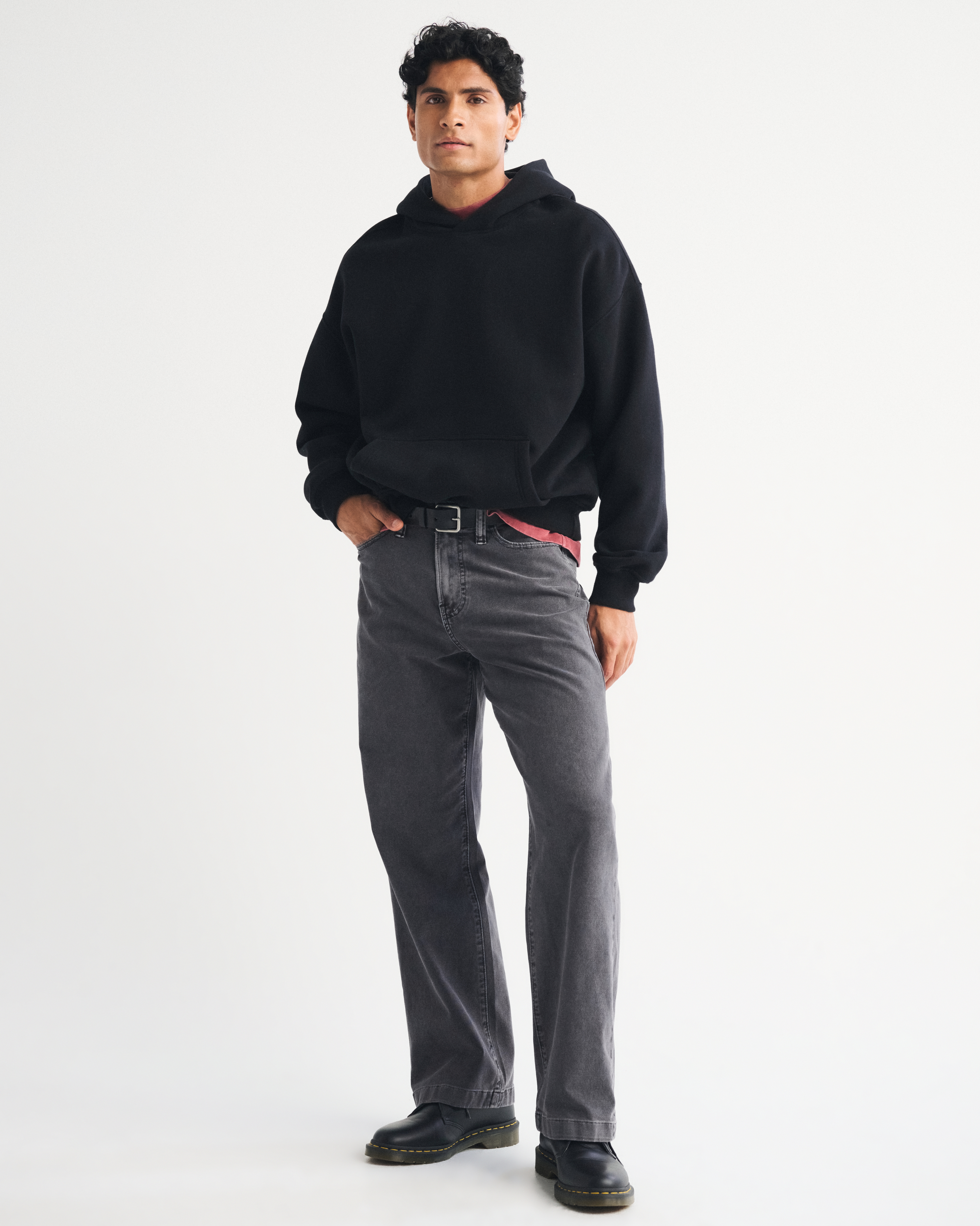 Abercrombie & Fitch Baggy 5-pocket Pant In Blue