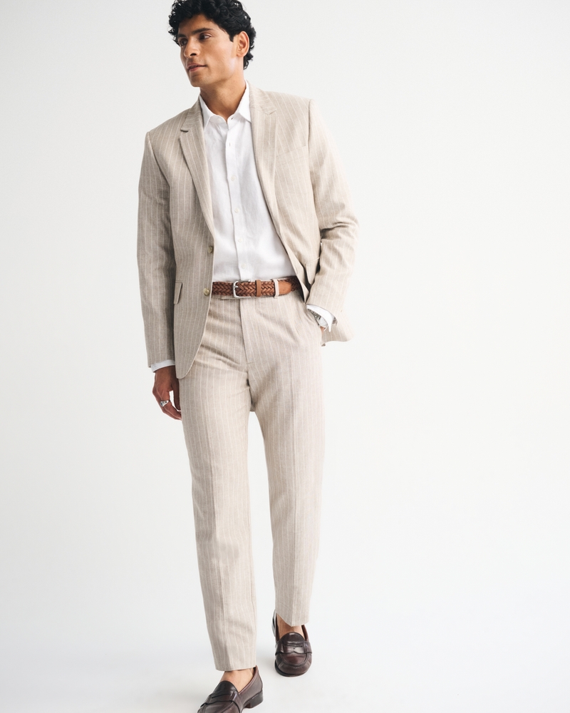 The A&F Collins Slim Linen-Blend Blazer