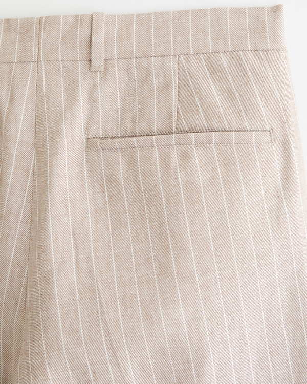 The A&F Collins Slim Linen-Blend Suit Pant