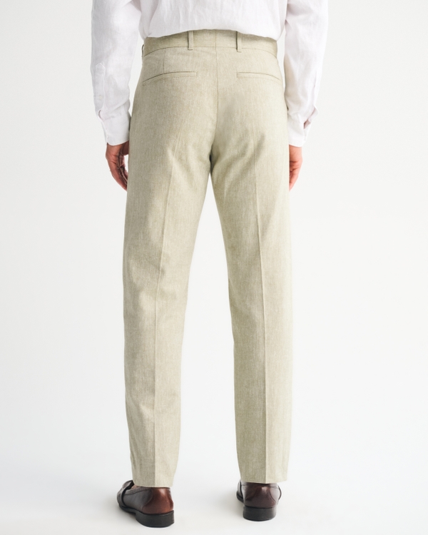 The A&F Collins Slim Linen-Blend Suit Pant