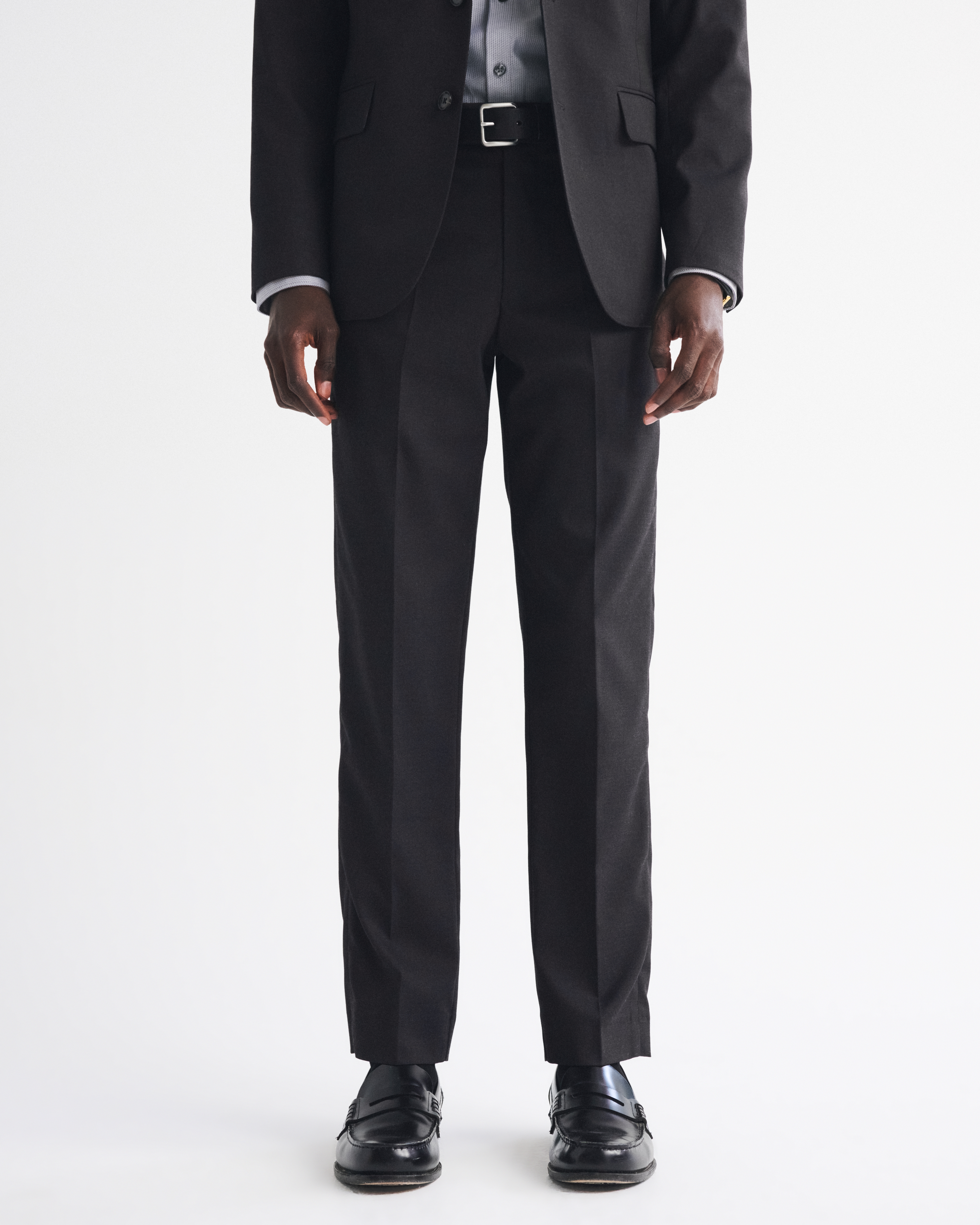 Мужские брюки Abercrombie & Fitch The A&F Collins Slim Suit Pant — фото 3