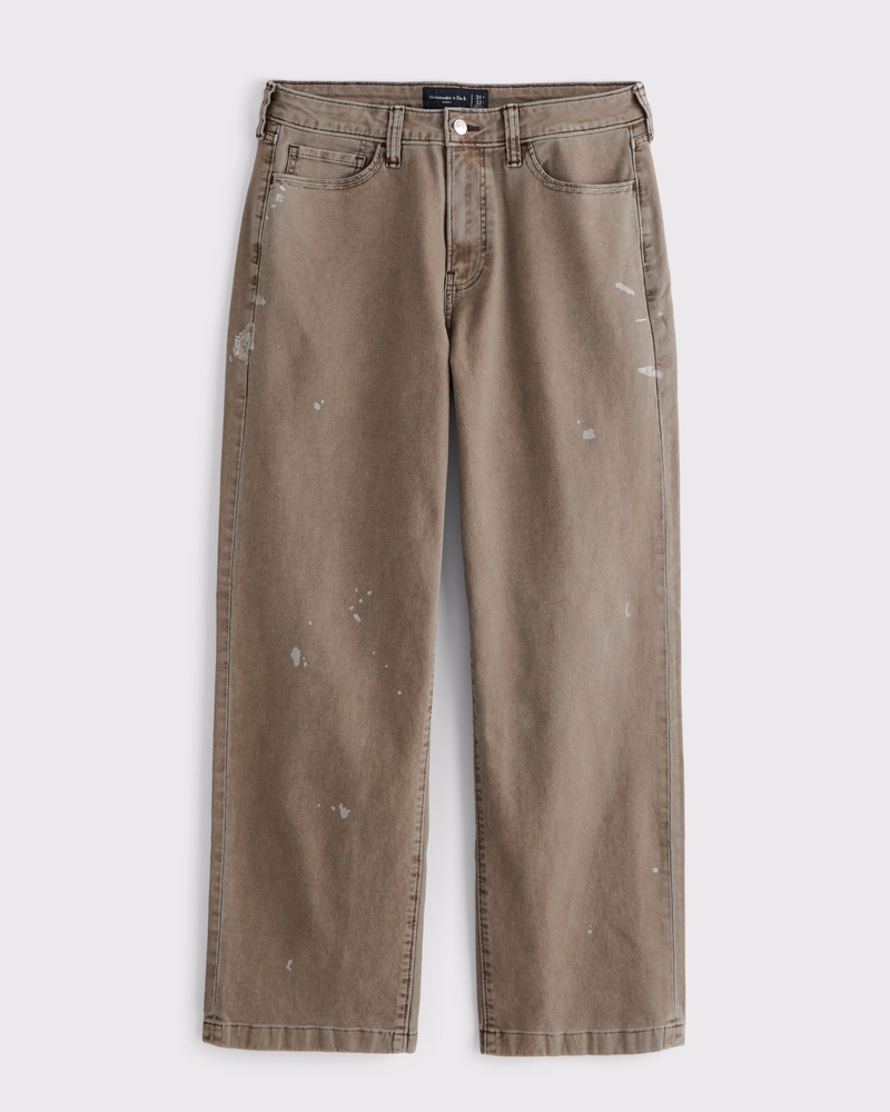 パンツ FARAH DENIM Baggy Pants w34 OVY FARAH DENIM CURVED LEG PANT – Velvet by Graham & Spencer