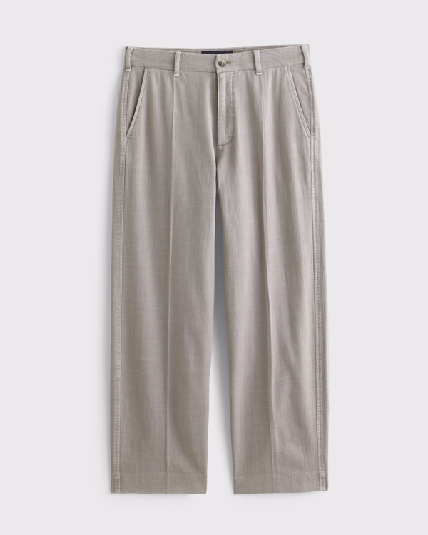 Baggy Trouser, Stone Khaki view 1