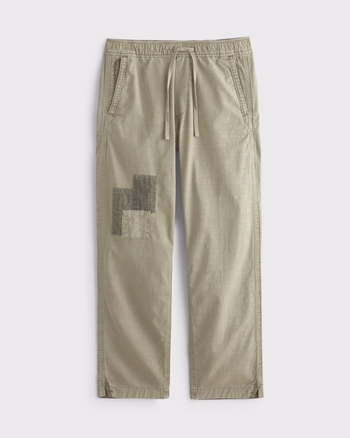 Relaxed Straight Sea Fade Pull-On Pant