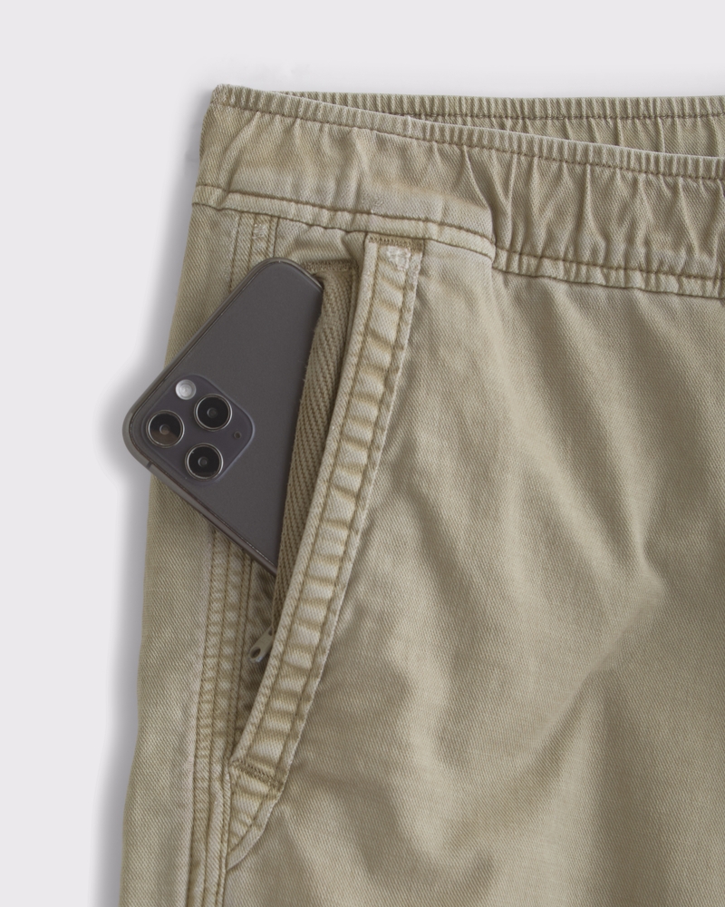 Relaxed Straight Sea Fade Pull-On Pant