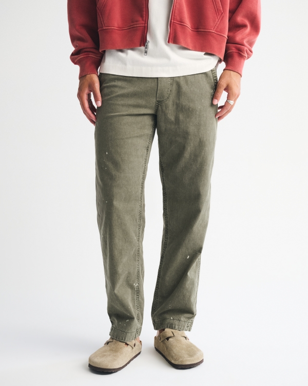 Relaxed Straight Sea Fade Pull-On Pant