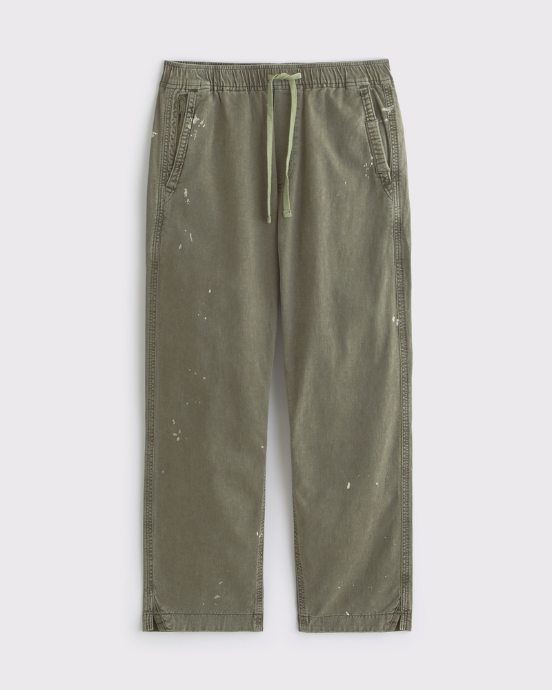 Relaxed Straight Sea Fade Pull-On Pant