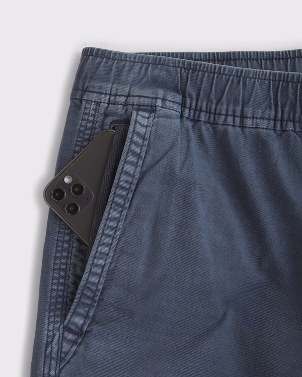 Relaxed Straight Sea Fade Pull-On Pant