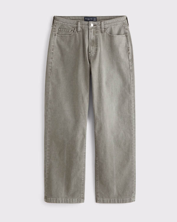 Baggy 5-Pocket Pant, Gray view 1
