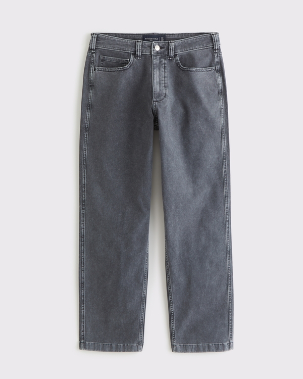 Relaxed Straight 5-Pocket Pant, Evening Gray view 1