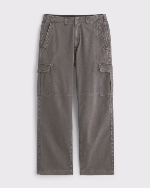 Baggy Cargo Pant, Dark Gray view 1