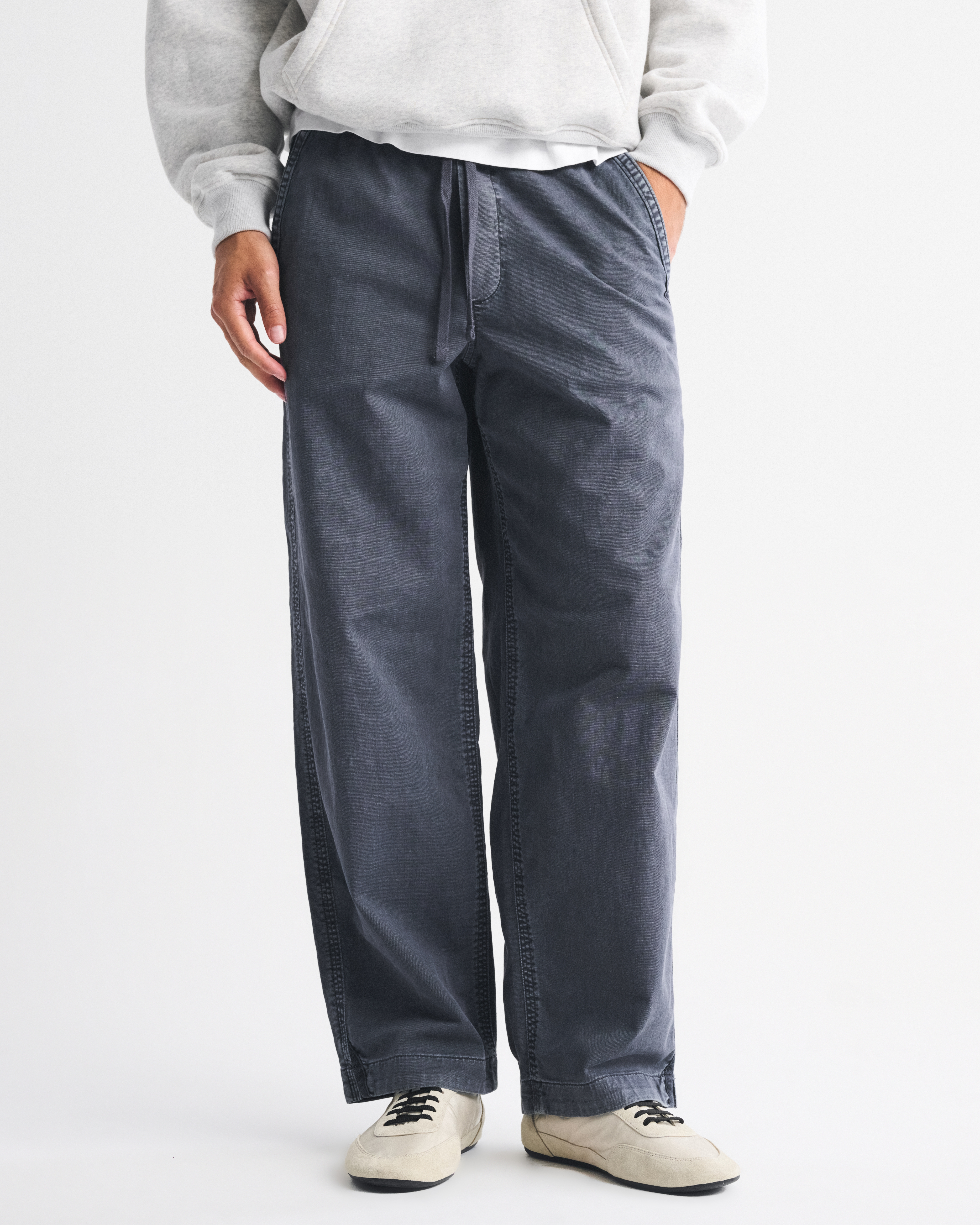 Мужские брюки Abercrombie & Fitch Sea Fade Baggy Pull-On Pant — фото 3