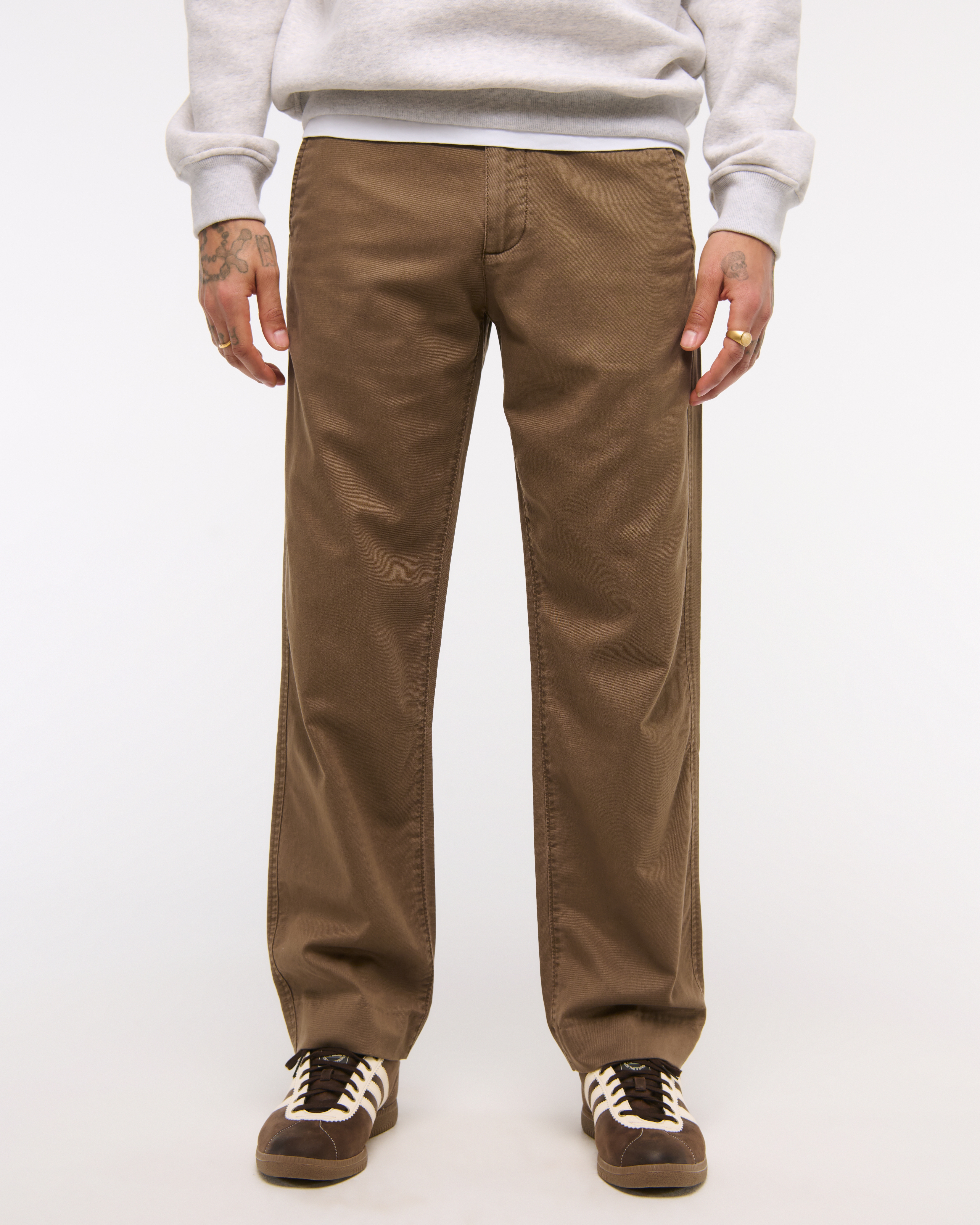 NEAT × canterbury EMB CHINO PANTS NEAT × canterbury EMB CHINO PANTS