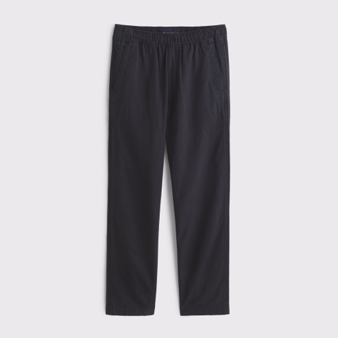 Мужские брюки Abercrombie & Fitch Linen-Blend Relaxed Straight Pull-On Pant