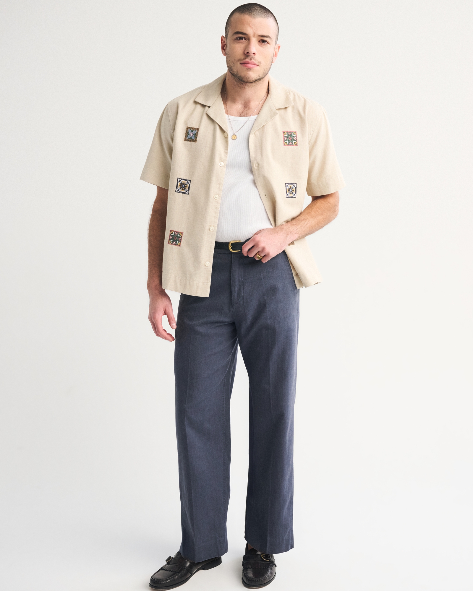 Cotton Baggy Trouser
