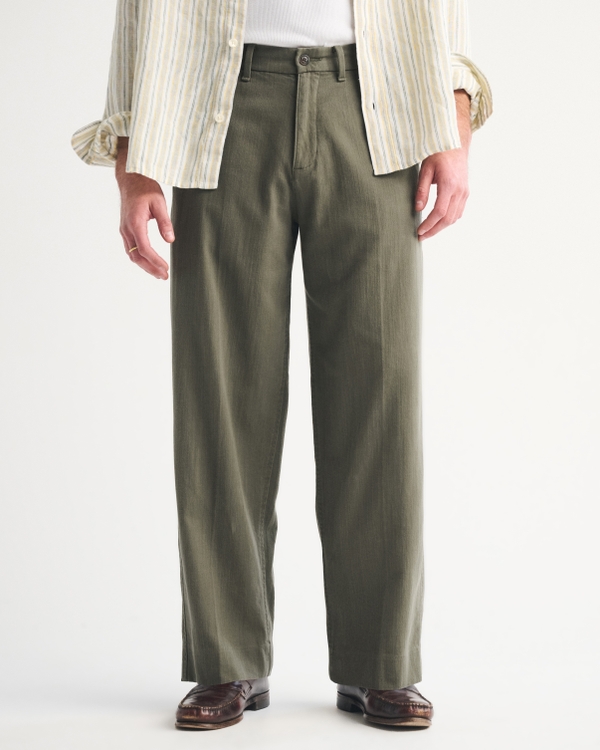 Cotton Baggy Trouser