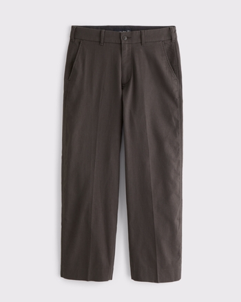 Linen-Blend Baggy Trouser from Abercrombie & Fitch - $95
