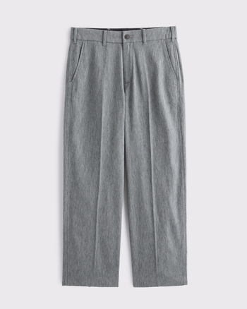 Linen-Blend Baggy Trouser from Abercrombie & Fitch - $95