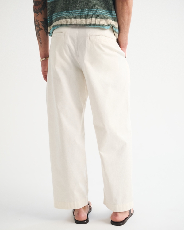 Men's Pleated Baggy Trouser | Men's Bottoms | Abercrombie.com