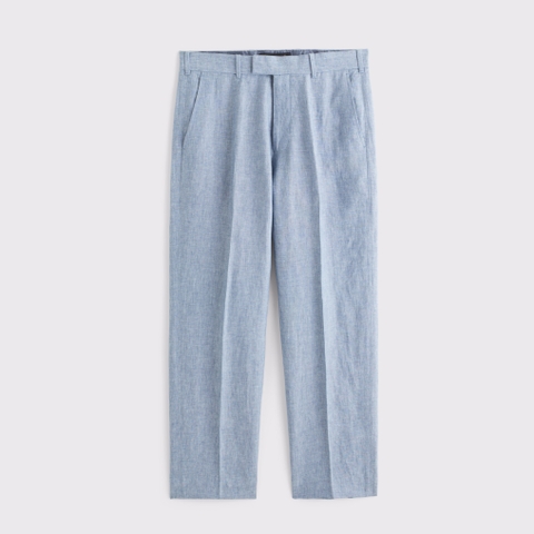 Мужские брюки Abercrombie & Fitch The A&F Collins 100% Linen Suit Pant