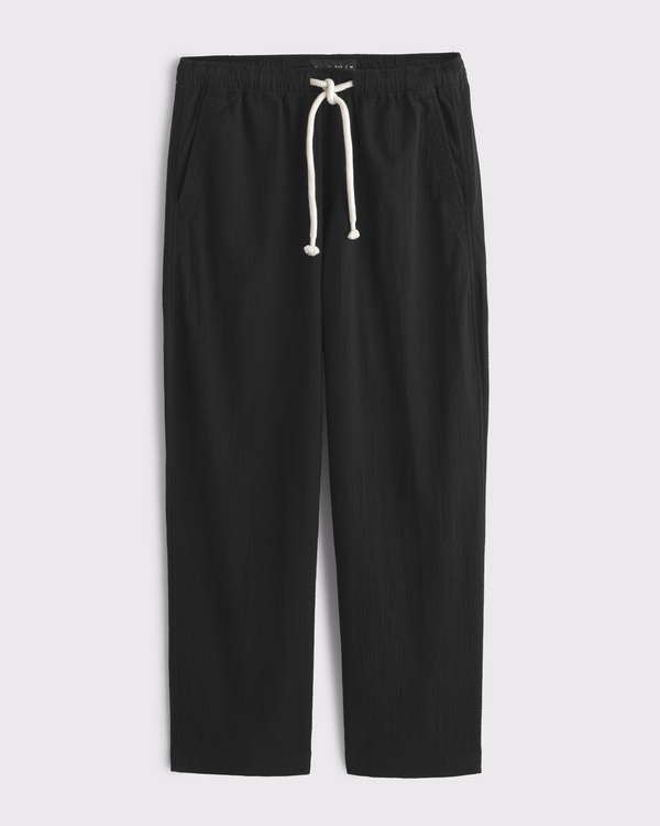 Baggy Breezy Seersucker Pull-On Pant