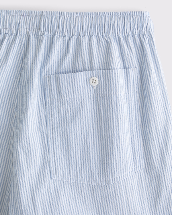 Baggy Breezy Seersucker Pull-On Pant