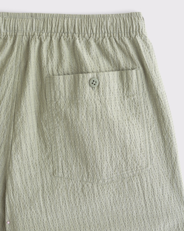 Baggy Breezy Seersucker Pull-On Pant