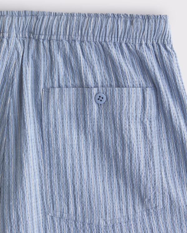 Baggy Breezy Seersucker Pull-On Pant