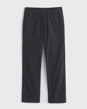 Linen-Blend Relaxed Straight Pull-On Pant from Abercrombie & Fitch - $44.99 (10% off)