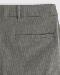 Linen-Blend Baggy Trouser