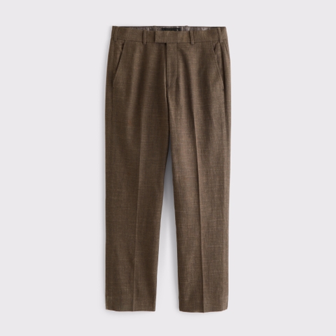 Мужские брюки Abercrombie & Fitch The A&F Collins Slim Linen-Blend Suit Pant
