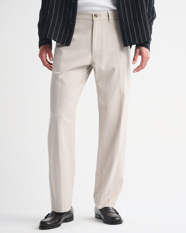Relaxed Straight Trouser, Ash view 2