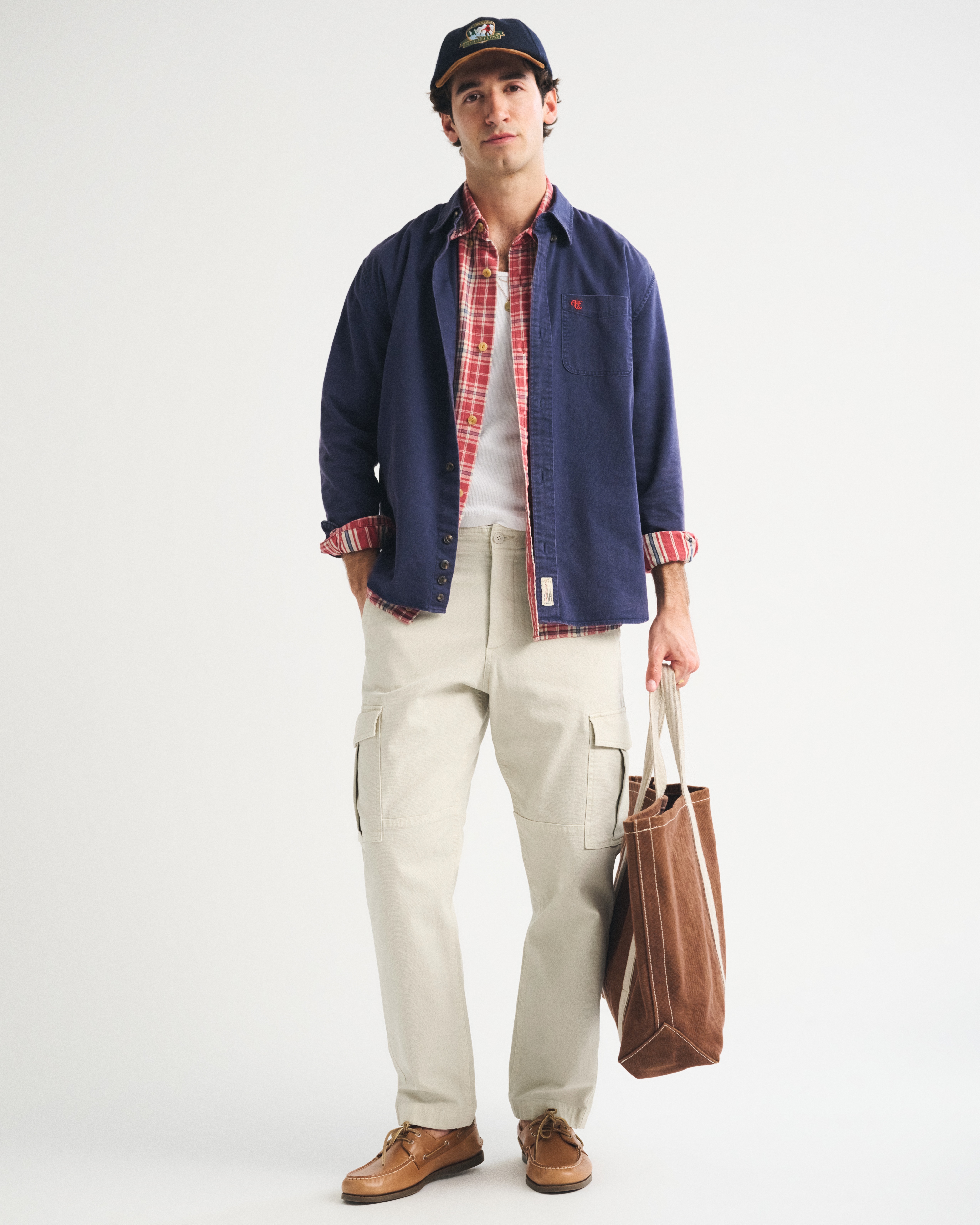 Мужские брюки Abercrombie & Fitch Loose Clean Cargo Pant — фото 2