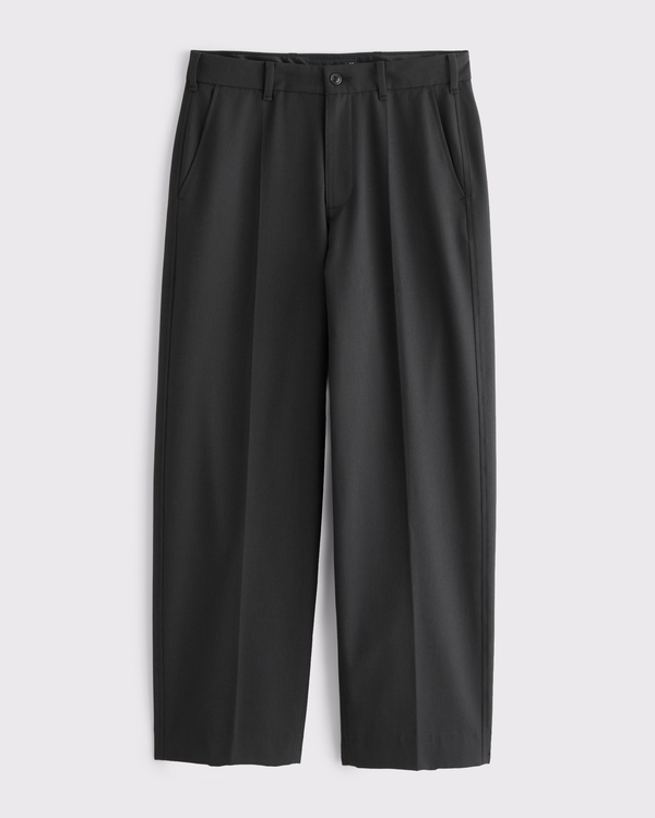 Baggy Trouser, Black Texture view 1