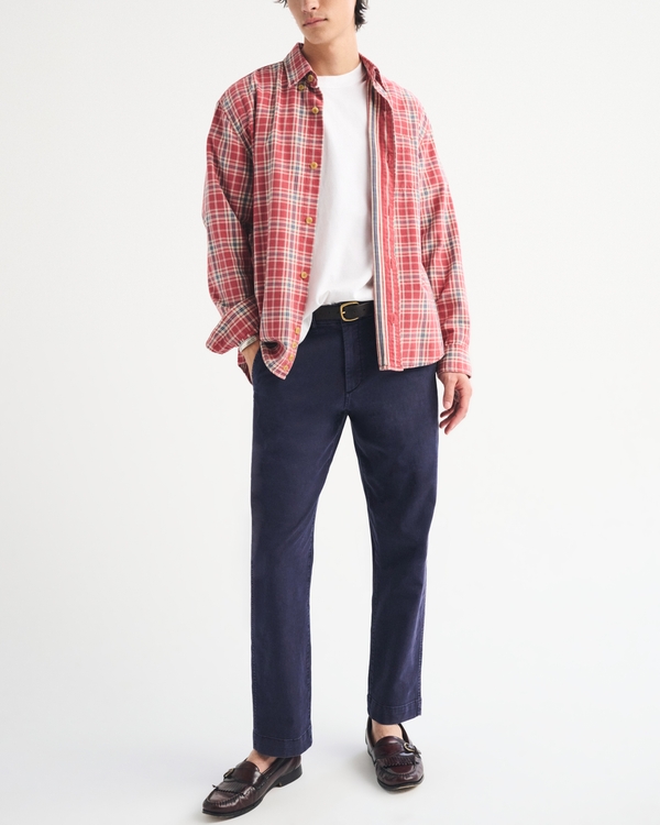 Sea Fade 90s Straight Chino, Dark Blue view 1