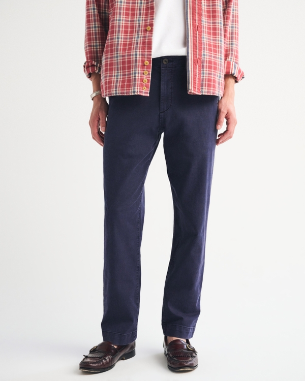 Sea Fade 90s Straight Chino, Dark Blue view 2