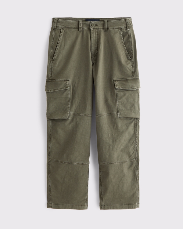 Sea Fade Relaxed Clean Cargo Pant, Grape Leaf view 1