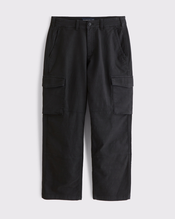 Sea Fade Relaxed Clean Cargo Pant, Black view 1