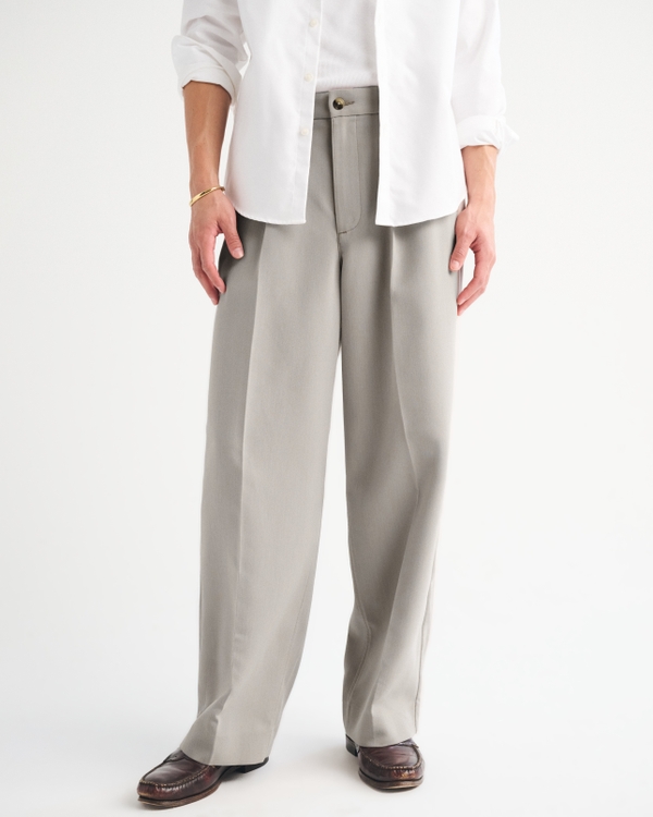 Ultra Baggy Trouser, Tan view 2