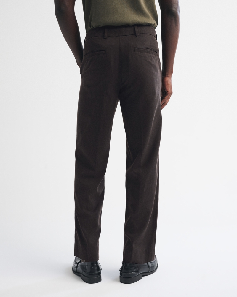 Cotton-Blend Relaxed Straight Trouser - thumbnail 10