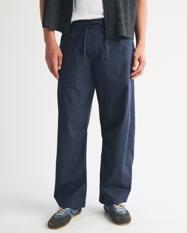 Pull-On Barrel Pant, Sapphire view 2