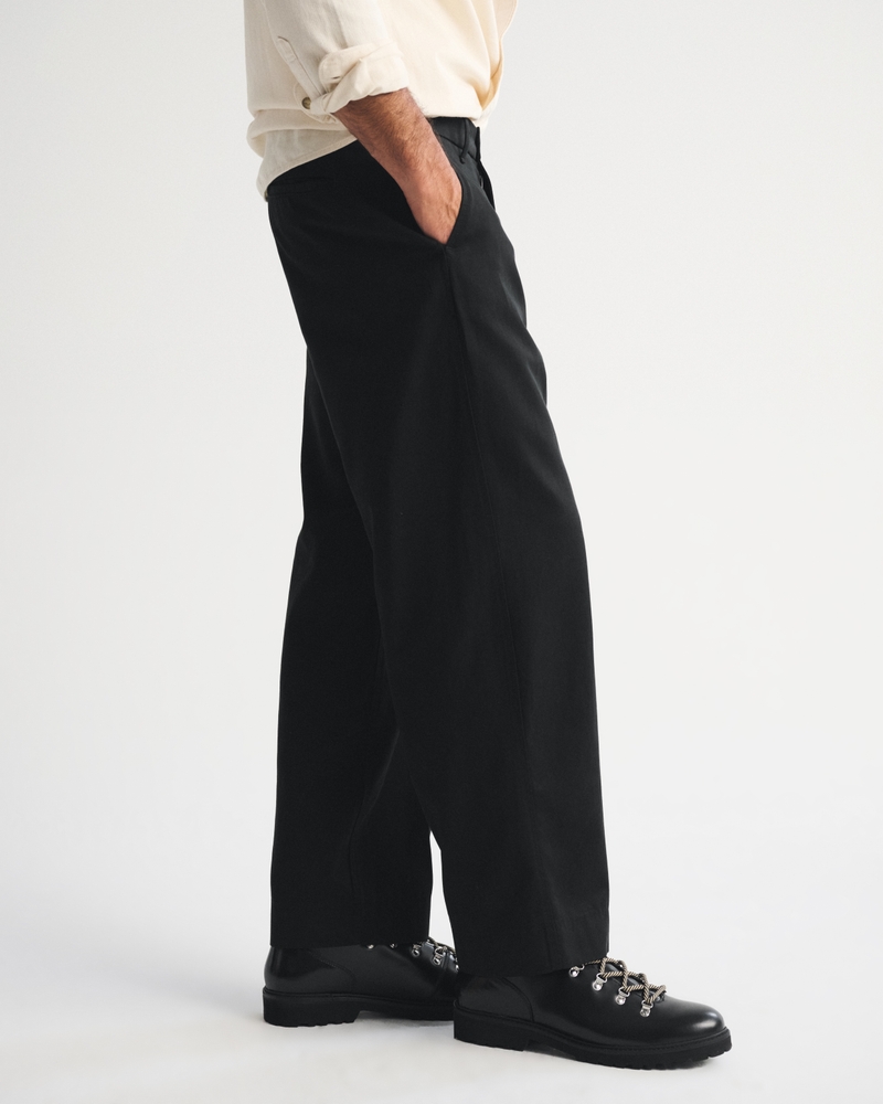 Cotton-Blend Baggy Trouser - thumbnail 10