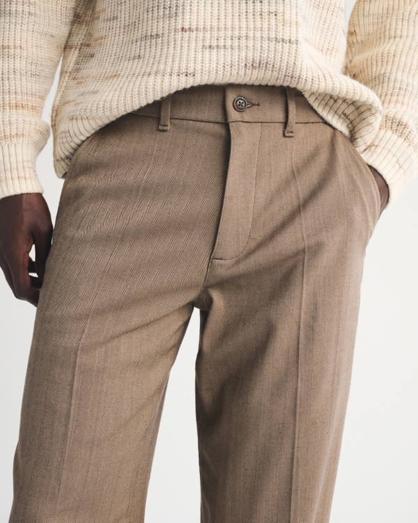 Men's Brushed Woven Baggy Trouser | Men's Bottoms | Abercrombie.com