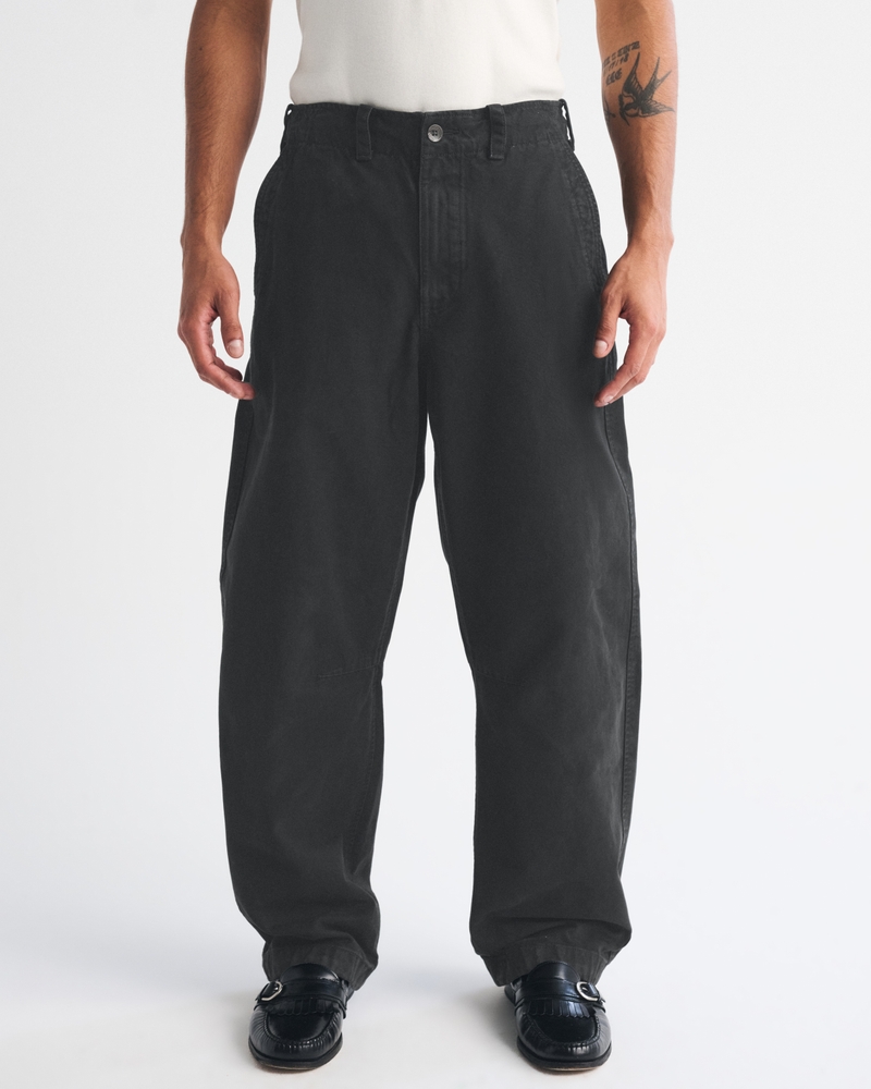 100% Cotton Barrel Pant