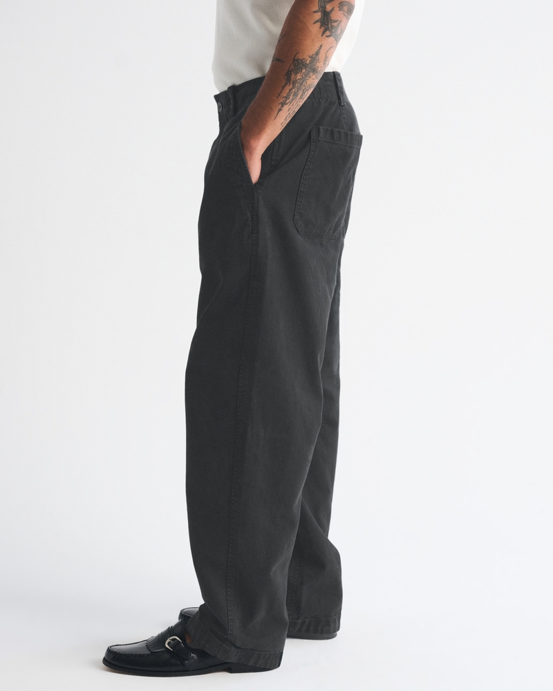 100% Cotton Barrel Pant - thumbnail 4