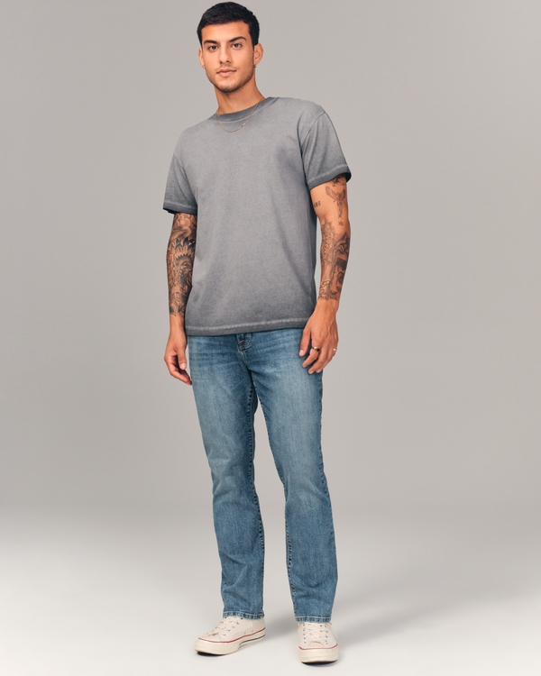 Straight Athletic Fit Jeans