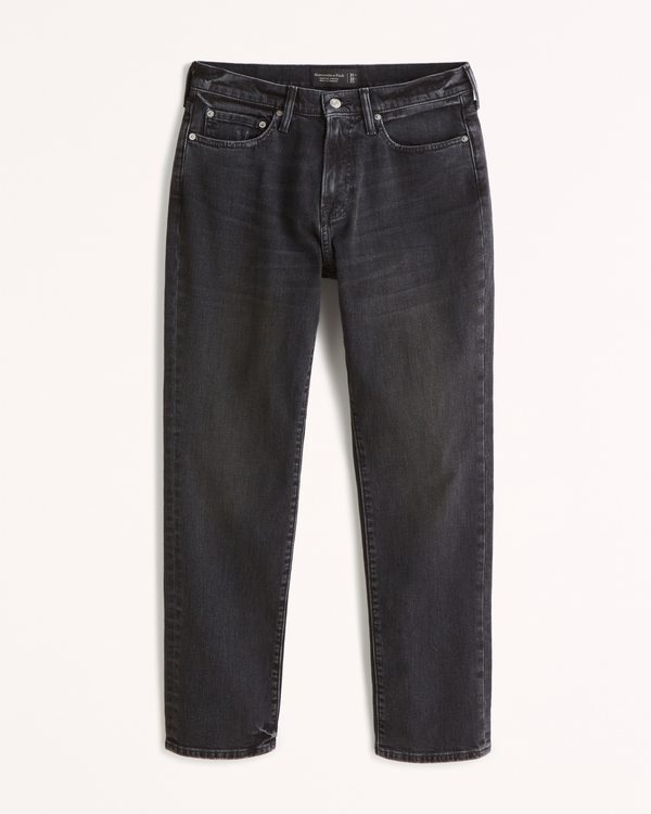Athletic Straight Jean, Black Wash
